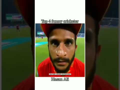 Top Four Funny action #sports #cricket #funny