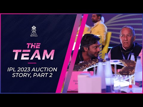 Rajasthan Royals IPL 2023 Auction Story | Ep 2 –  All The Action From Auction Day!