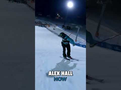 Even Alex Hall started on the bunny hill