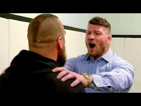 Michael Bisping Tries His Hand at Power Slap!