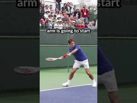 Federer In Action!#tennis #sports #trending #tennisballcricket #video #fypシ