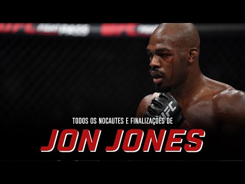 Todos os Nocautes e Finalizações de Jon Jones | UFC 285