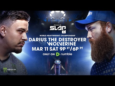 Power Slap 1: Darius The Destroyer vs Wolverine | Main Card