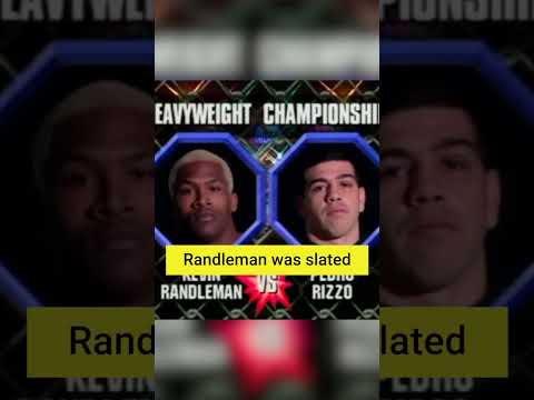 KNOCKED OUT Before His UFC Fight | How Kevin Randleman Cancelled UFC 24's Main Event #MMA #UFC