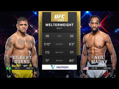 Gilbert "Durinho" Burns x Neil Magny | LUTA COMPLETA | UFC 287