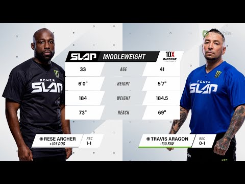 Power Slap 1: Rese Archer vs Travis Aragon | Prelims