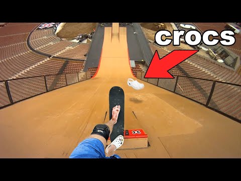 I Tried Extreme Sports in Crocs!