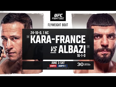 UFC Vegas 74: Kara-France vs Albazi – June 3 | Fight Promo