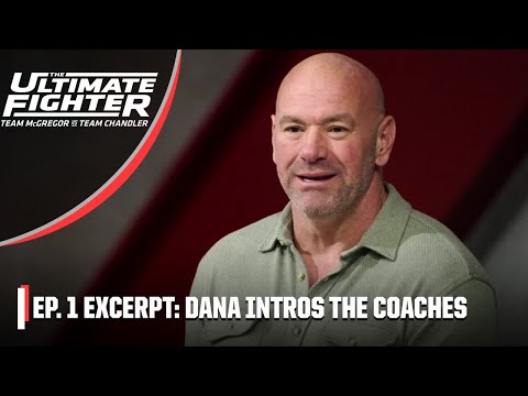 The Ultimate Fighter Excerpt: Dana White introduces Conor McGregor & Michael Chandler | ESPN MMA