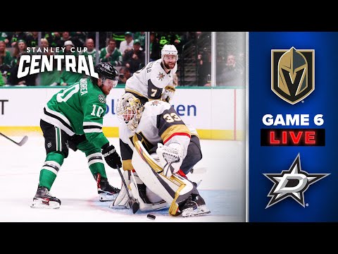 Dallas Stars vs. Vegas Golden Knights | Live Action | Game 6 | Stanley Cup Playoffs