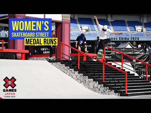 Women’s Skateboard Street: TOP 3 | X Games Japan 2023