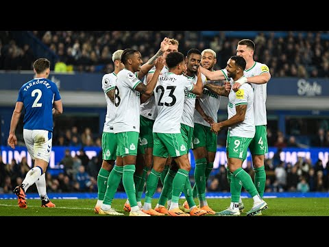 Everton 1 Newcastle United 4 | Premier League Highlights