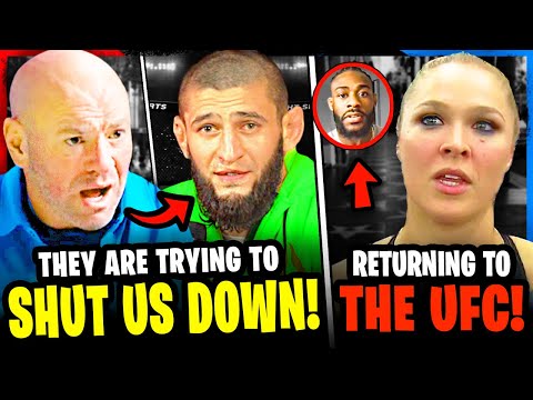 BREAKING! Dana White REVEALS SAD NEWS, Khamzat Chimaev next UFC FIGHT, Ronda Rousey UFC return