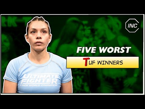 Five Worst Ultimate Fighter Winners