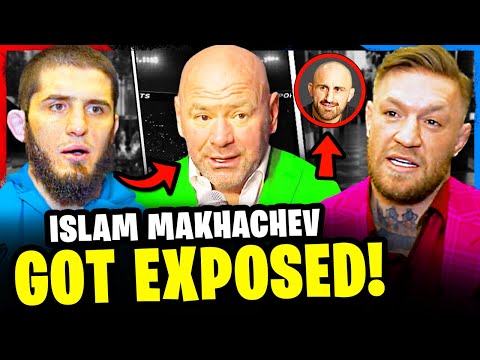 BREAKING! Islam Makhachev gets EXPOSED, Conor McGregor GOES OFF on Volkanovski, Dana White