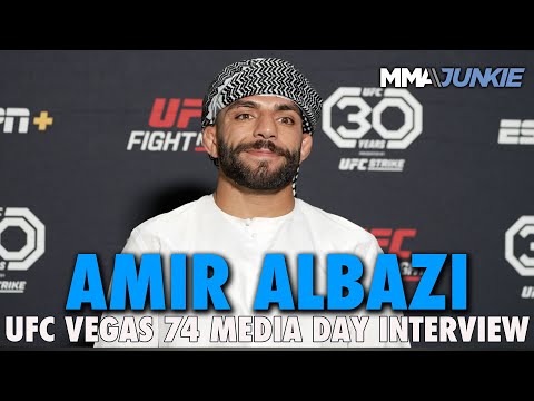 Amir Albazi: 'I'm The Next Champion,' Will Fight For Belt in Abu Dhabi With Win | UFC on ESPN 45