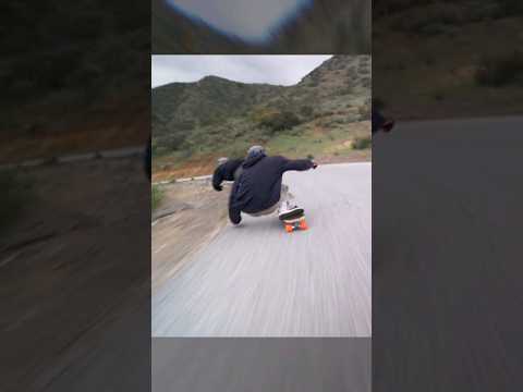 Fast downhill skateboard 🌊 #longboard #extreme #sport #downhill #skateboard #viral #shorts #insane