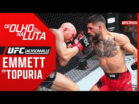 De Olho na Luta, por Vitor Miranda: Josh Emmett x Ilia Topuria | UFC Jacksonville