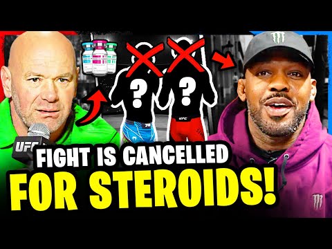 BREAKING! Dana White CANCELS UFC fight for PEDS, Jon Jones RIPS Francis Ngannou, Israel Adesanya