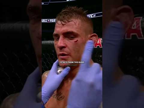 This UFC fighter stood next to his opponent against the booing crowd #joerogan #dustinpoirier #ufc