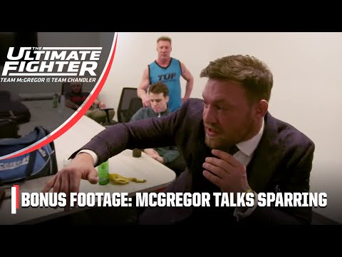 The Ultimate Fighter Bonus Footage: Conor McGregor talks sparring with his team | ESPN MMA