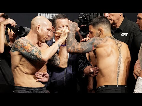 UFC Jacksonville: Weigh-In Faceoffs