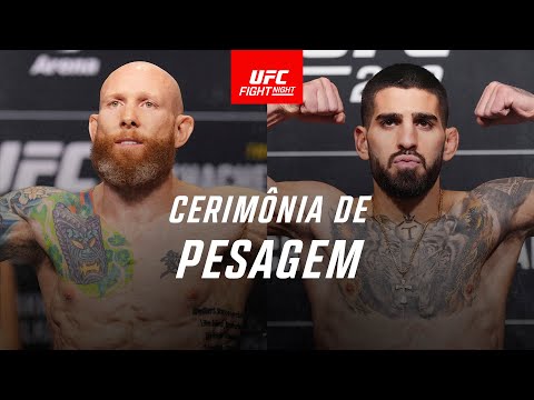 Cerimônia de Pesagem | UFC Jacksonville: Emmett x Topuria