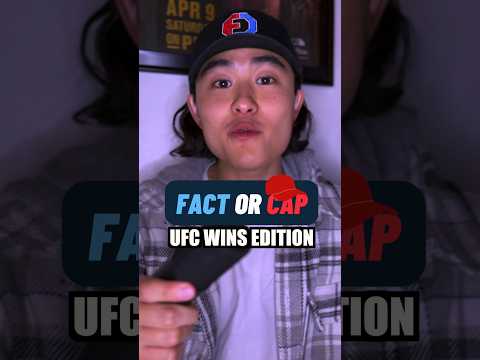 UFC Fact or Cap? Part 2 | MMA Trivia #shorts #ufc #mma #ufcfightnight