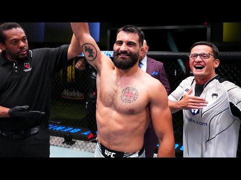 Benoit Saint Denis Octagon Interview | UFC Vegas 76