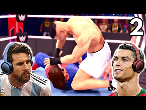 Messi & Ronaldo ULTIMATE FIGHT – with Suarez & Ramos!