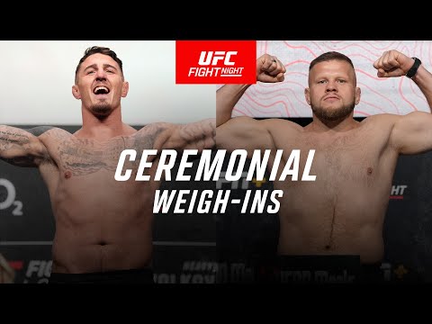 UFC London: Ceremonial Weigh-In