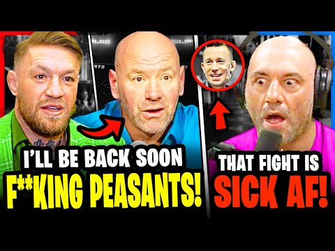 BREAKING! Conor McGregor BREAKS SILENCE on UFC return, Joe Rogan REACTION, Georges St-Pierre