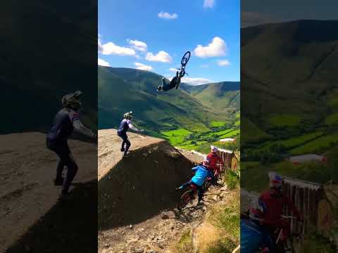 The Scorpion Backflip 🦂👑 Red Bull Hardline #mtb