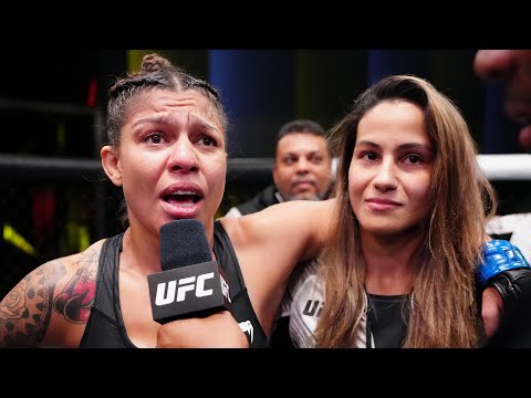 Mayra Bueno Silva Octagon Interview | UFC Vegas 77