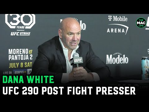 Dana White: ‘Alexander Volkanovski is an absolute freak’ | UFC 290 Post-Fight Press Conference