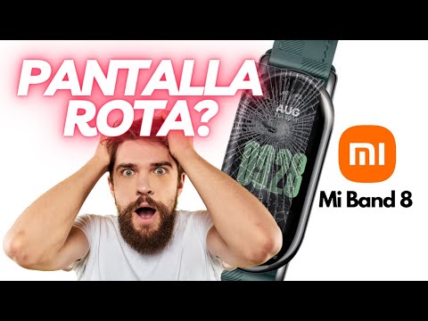 Pantalla👾ROTA MI BAND 8 🔨 Cómo proteger de roturas de pantalla👊