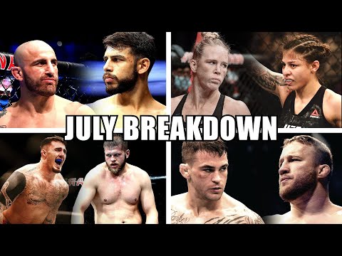 July is the BEST MONTH of Fights (UFC 290, UFC 291 & UFC London Preview)