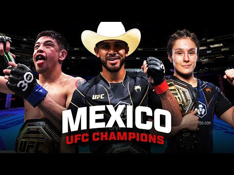 Mexico's Finest Champions – Yair Rodriguez, Brandon Moreno & Alexa Grasso