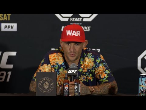 Dustin Poirier Post-Fight Press Conference | UFC 291