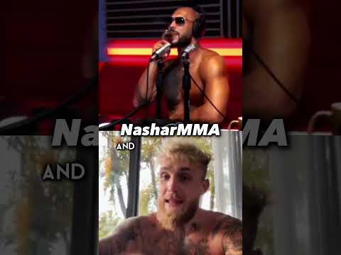 Jake Paul on his BEEF with Dana White 🥊😳 #jakepaul #danawhite #andrewtate #mma #ufc #fight #shorts