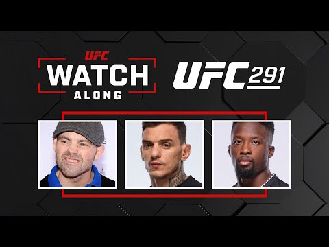 UFC 291 Watch Along w/ UFC Hall of Famer Jens Pulver, Renato Moicano and Sodiq Yusuff