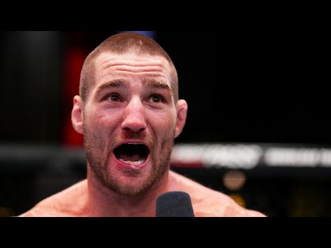 Sean Strickland Octagon Interview | UFC Vegas 76