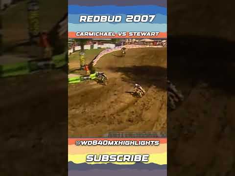 Carmichael vs Stewart RedBud Motocross 2007