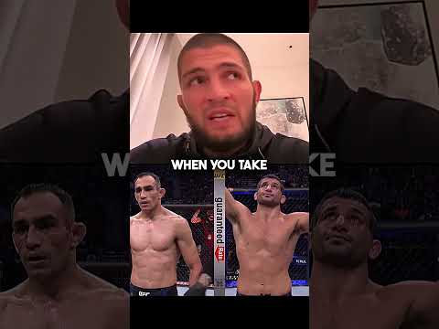 Khabib knew Tony Ferguson is done 😪😯 #shorts #mma #ufc