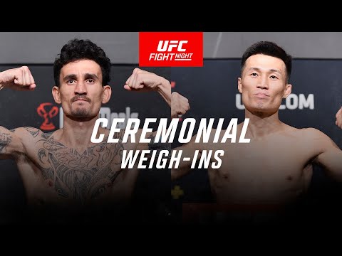 UFC Singapore: Ceremonial Weigh-In