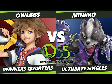 DAT SS Finale – OwlBBs (Sora, Banjo Kazooie) Vs. MiniMo (Wolf) Smash Ultimate – SSBU