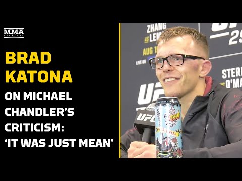 Brad Katona On Michael Chandler’s Criticism: ‘It Was Just Mean’ | UFC 292 | MMA Fighting