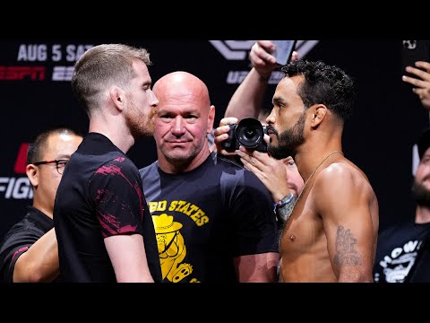 UFC Nashville: Weigh-In Faceoffs