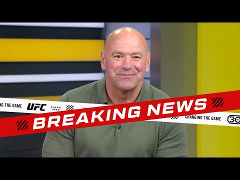 BREAKING NEWS FROM UFC PRESIDENT DANA WHITE | AUGUST 8, 2023!!!