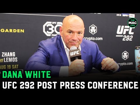 Dana White on Sean O’Malley: 'Who the f*** saw that coming' | UFC 292 Post Press Conference